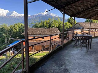 Balcony View of Mountains