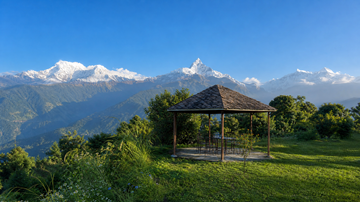View of Panoramic Mountains